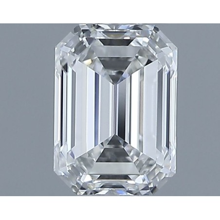 Diament szlif szmaragdowy, 0.61ct, VVS2, G, GIA 6535655114